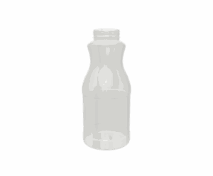 Decanter Round Bottle PET - 12oz